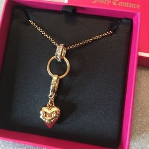 👑JUICY COUTURE HEART PENDENT NECKLACE